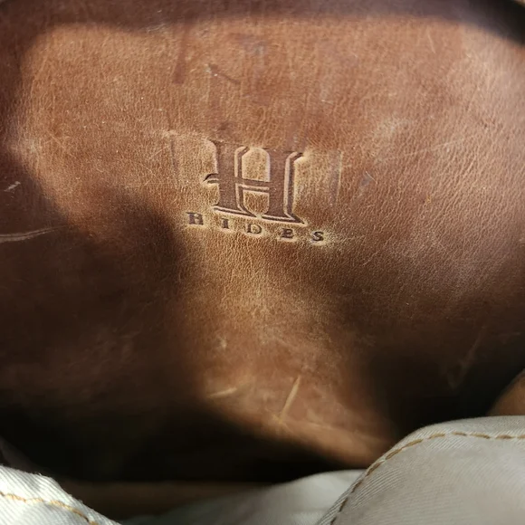 Bellvari Brown Leather Backpack - Picture 6 of 13